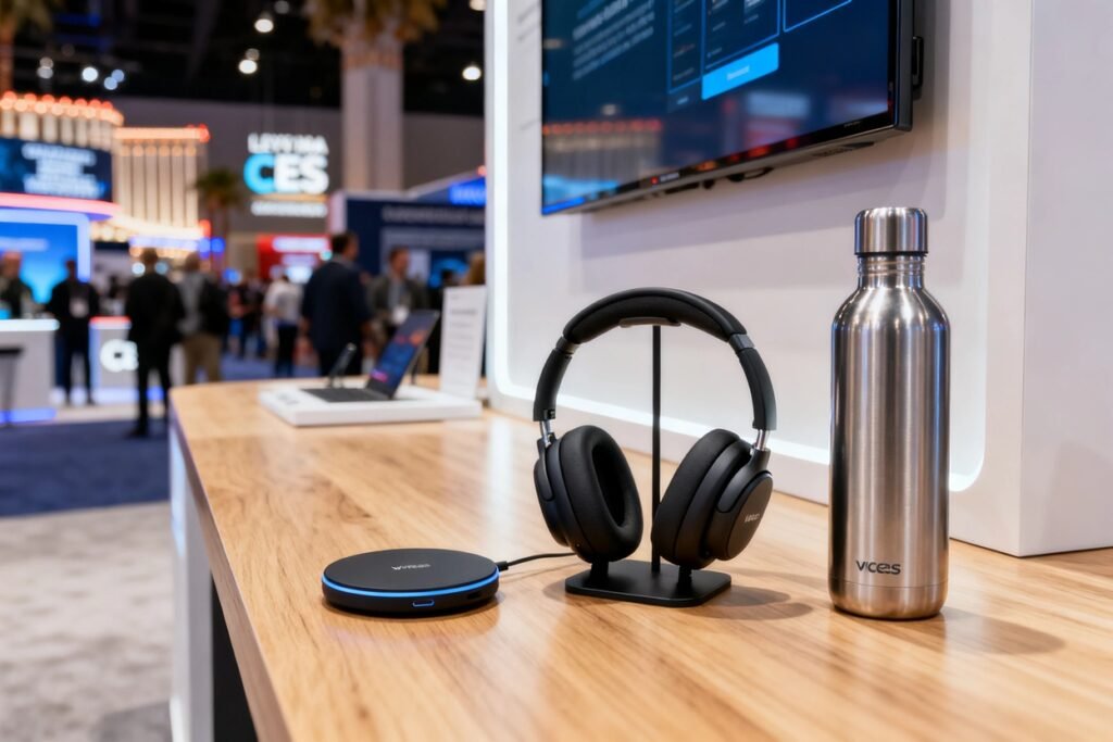 Cover image for: Corporate Swag for CES 2027: High-Impact Tech Giveaways That Stand Out in Las Vegas